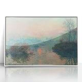 Impressionist Cityscape - Vibrant Street and Buildings Wall Art Print