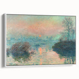 Impressionist Cityscape - Vibrant Street and Buildings Wall Art Print