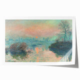 Impressionist Cityscape - Vibrant Street and Buildings Wall Art Print