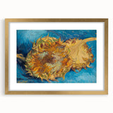 Impressionist Garden Scene - Flowers and Pathway Wall Art Print