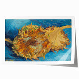 Impressionist Garden Scene - Flowers and Pathway Wall Art Print