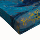 Impressionist Garden Scene - Flowers and Pathway Wall Art Print