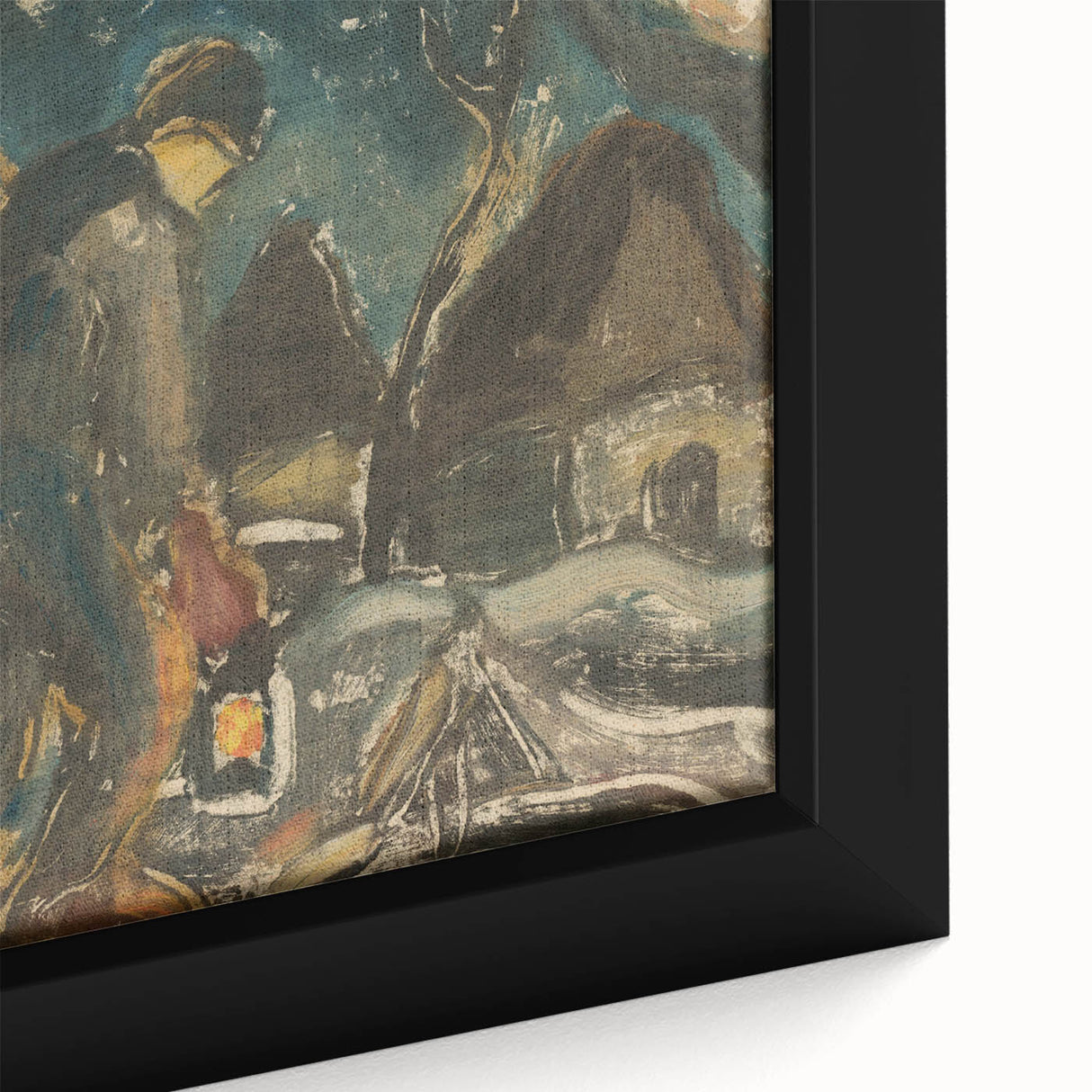 Night Walkers" Abstract Modern Art - Minimalist Modern Decor