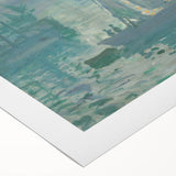 Sunset on the Seine: Claude Monet's Impressionist Wall Art Masterpiece