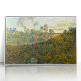 Sunset at Montmajour: Impressionist Landscape Wall Art by Van Gogh