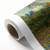 Sunset at Montmajour: Impressionist Landscape Wall Art by Van Gogh