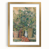 Impressionist Wall Art - Cézanne's "Terracotta Pots and Flowers