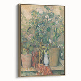 Impressionist Wall Art - Cézanne's "Terracotta Pots and Flowers