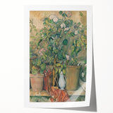 Impressionist Wall Art - Cézanne's "Terracotta Pots and Flowers