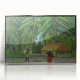 Banana Harvest" Modern Wall Art - Contemporary Tropical Decor