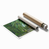 Banana Harvest" Modern Wall Art - Contemporary Tropical Decor