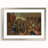 The Abduction of the Sabine Women: Baroque Historical Wall Art