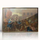 The Abduction of the Sabine Women: Baroque Historical Wall Art
