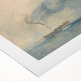 Romantic Art Prints: Paddle Steamer in a Storm - Historical Wall Art