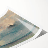 Romantic Art Prints: Paddle Steamer in a Storm - Historical Wall Art