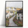 Framed abstract architecture wall art in black acrylic, showcasing geometric shapes and lines, ideal for modern home decor and artistic spaces.
