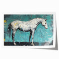 Rolled canvas print showcasing vibrant, colorful animal designs inspired by African art, neatly packaged in a durable cardboard tube, ideal for home decor.