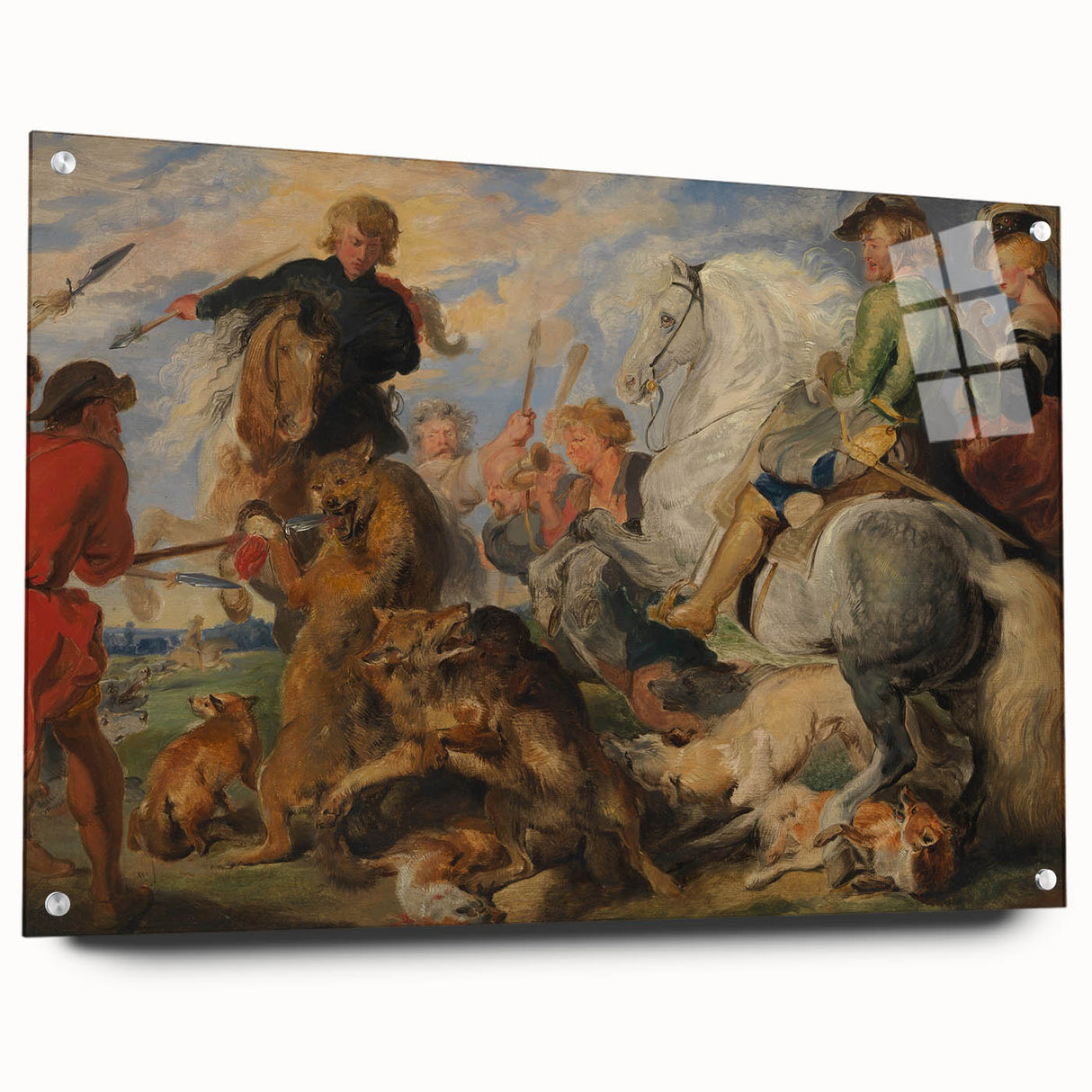 Baroque Art Print – Timeless Antique Elegance for Home Décor