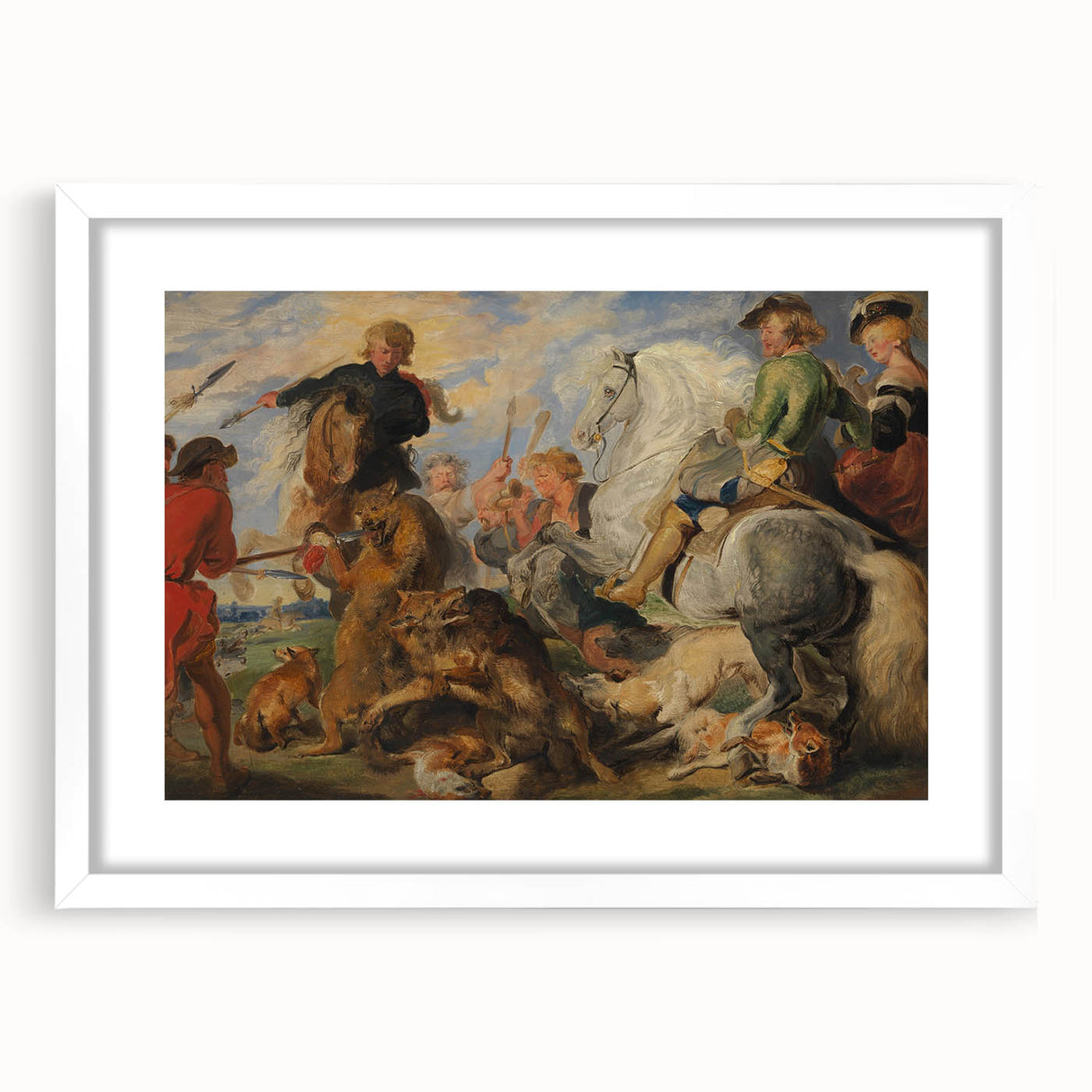 Baroque Art Print – Timeless Antique Elegance for Home Décor