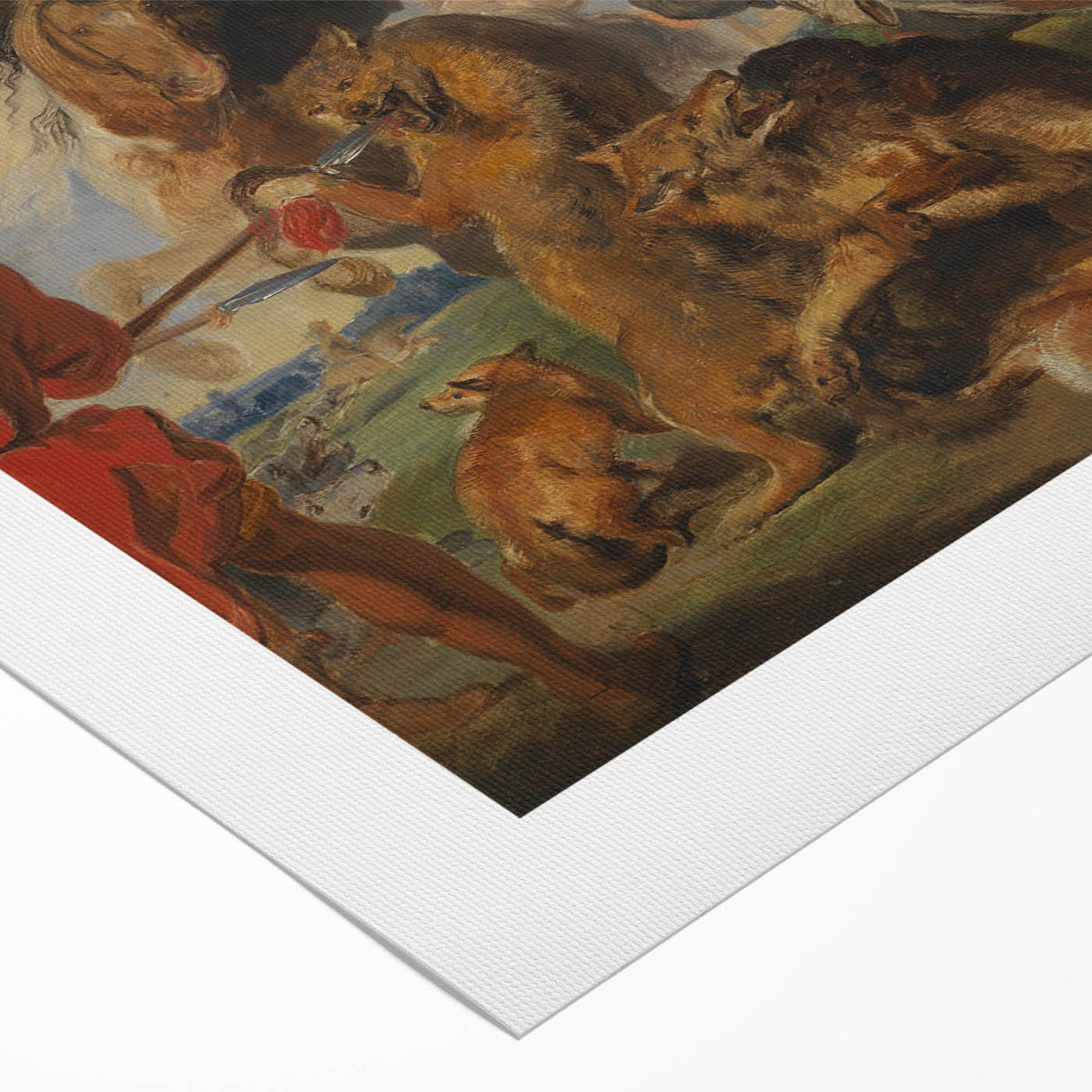 Baroque Art Print – Timeless Antique Elegance for Home Décor