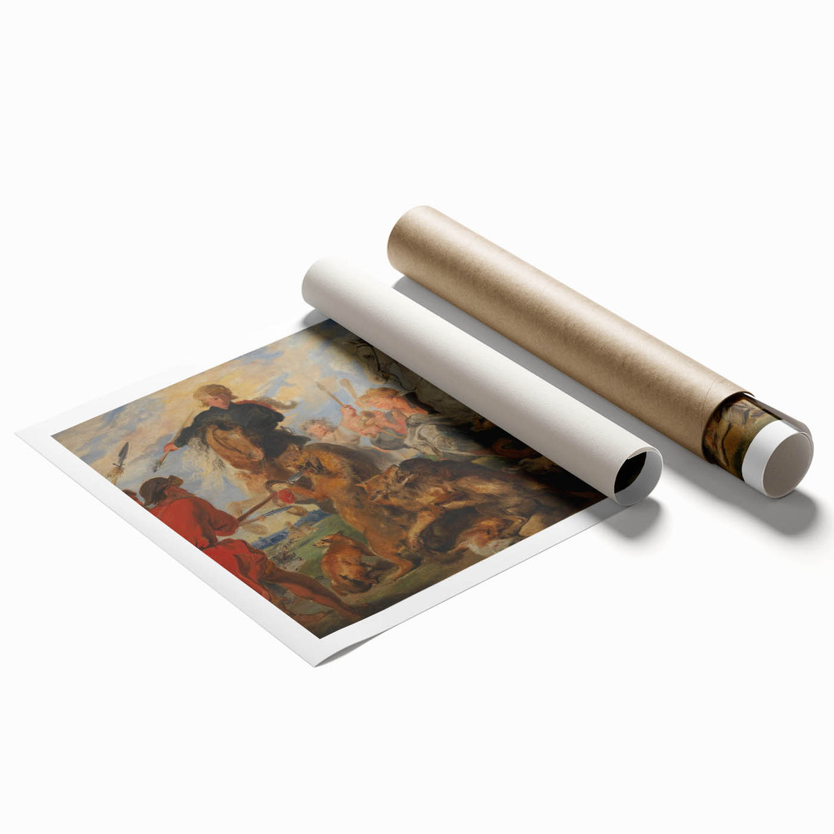 Baroque Art Print – Timeless Antique Elegance for Home Décor