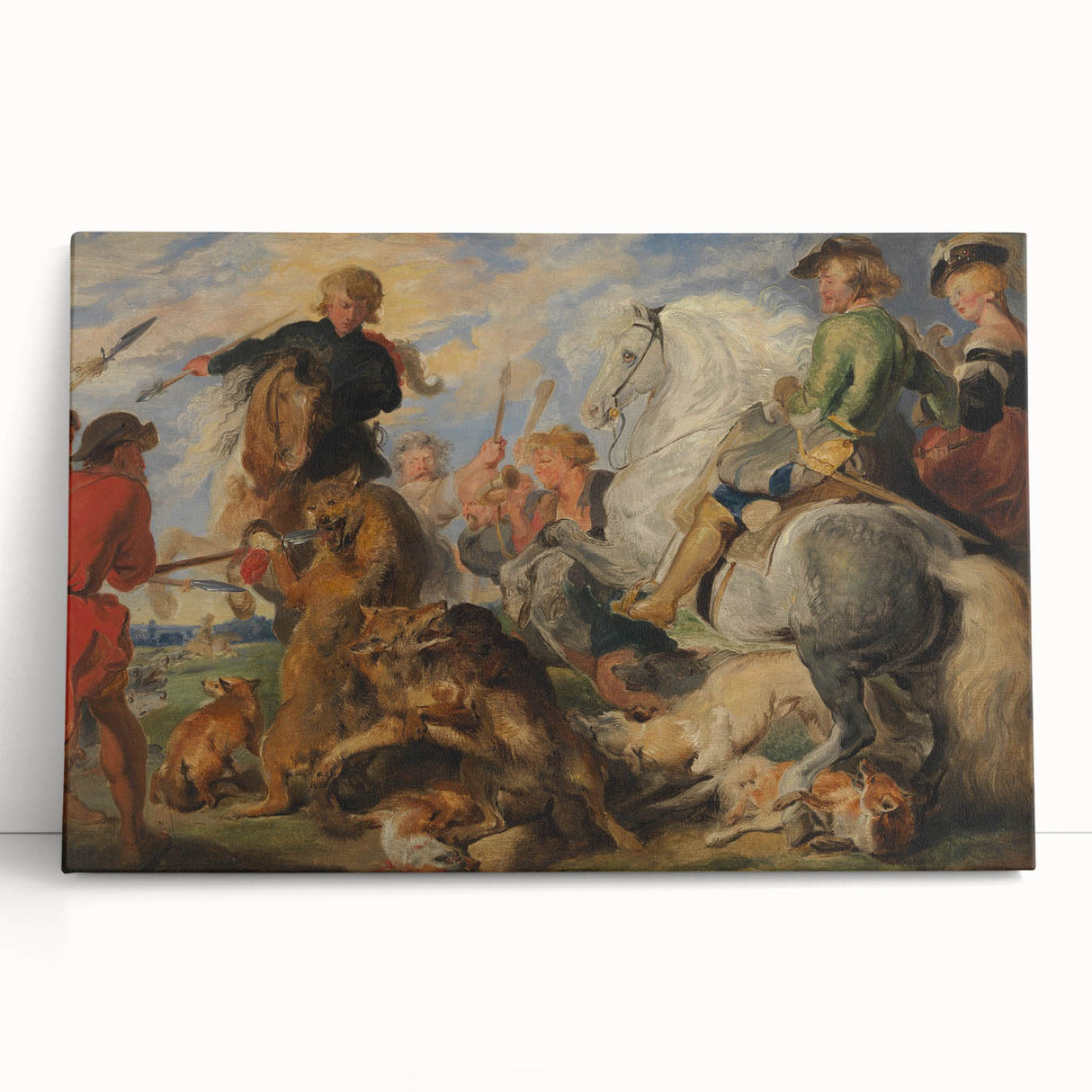 Baroque Art Print – Timeless Antique Elegance for Home Décor