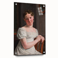 Neoclassical Art Print: Julie Eckersberg Portrait - Timeless Elegance