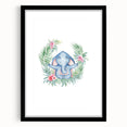 Personalized Kids Art – Meditative Elephant Nursery Wall Decor