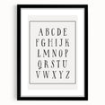 Rustic Alphabet Nursery Wall Art – Baby Room Decor & Kids Prints
