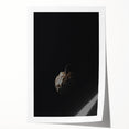 Extra large rolled print featuring a fall-themed floral design in muted earth tones, ideal for dining room wall art.