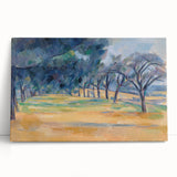 The Allée at Marines: Paul Cézanne's Impressionist Landscape Art