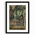 Impressionist Wall Art - Cézanne's "Chestnut Trees at Jas de Bouffan