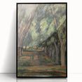 Impressionist Wall Art - Cézanne's "Chestnut Trees at Jas de Bouffan