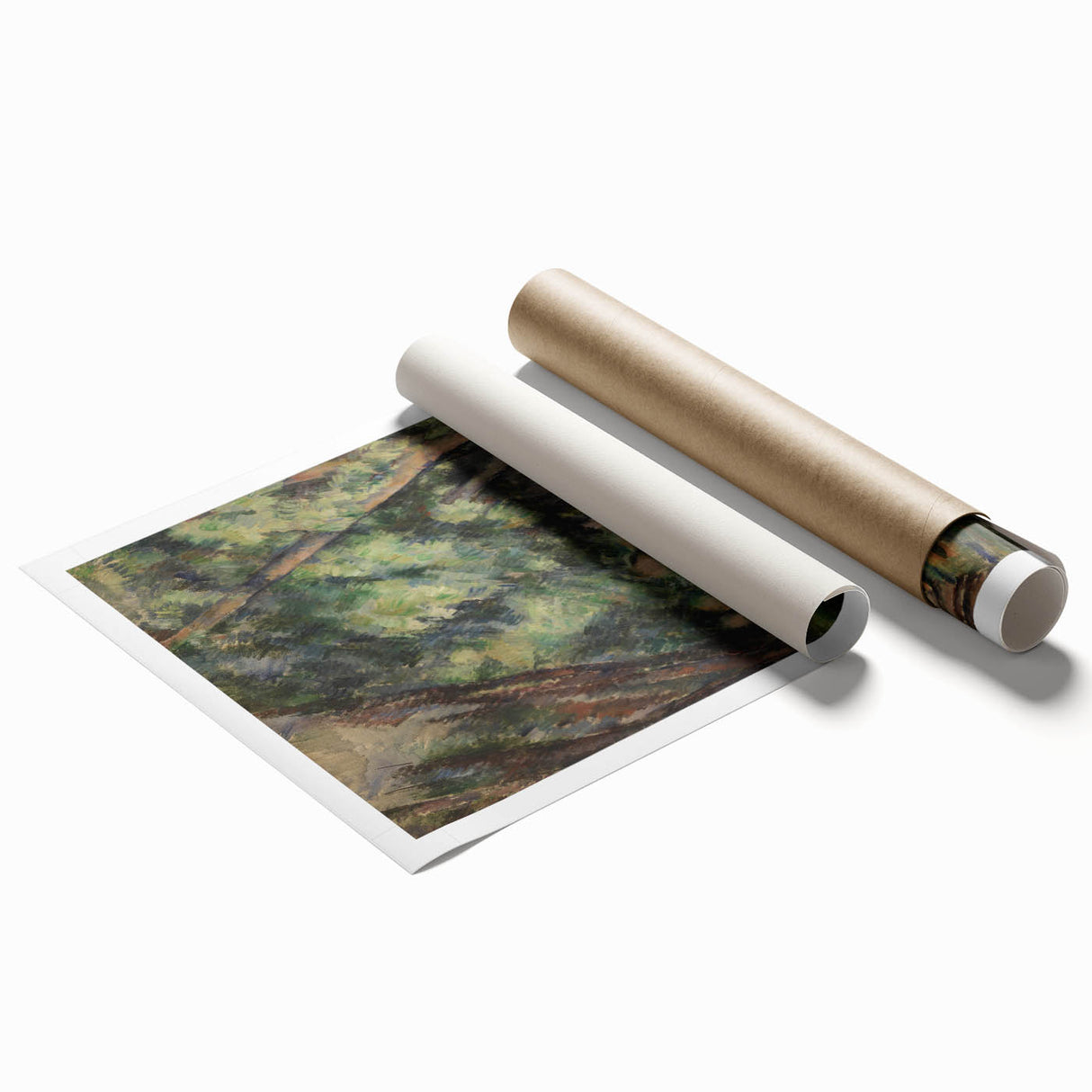 Impressionist Wall Art - Cézanne's "Chestnut Trees at Jas de Bouffan