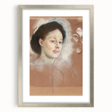 Impressionist Portrait Art - Degas' "The Artist's Cousin" Print