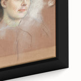 Impressionist Portrait Art - Degas' "The Artist's Cousin" Print