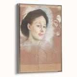 Impressionist Portrait Art - Degas' "The Artist's Cousin" Print
