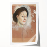 Impressionist Portrait Art - Degas' "The Artist's Cousin" Print