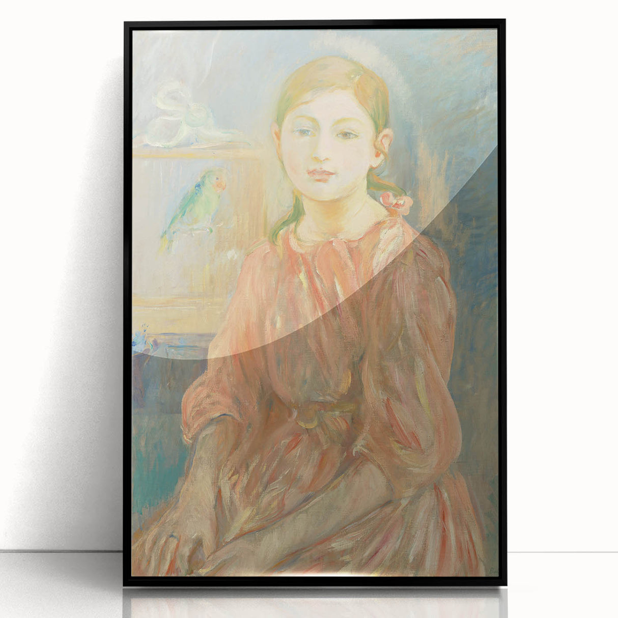 Impressionist Portrait Art - Morisot's "The Artist's Daughter