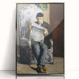 Impressionist Portrait Art - Cézanne's "The Artist's Father" Print