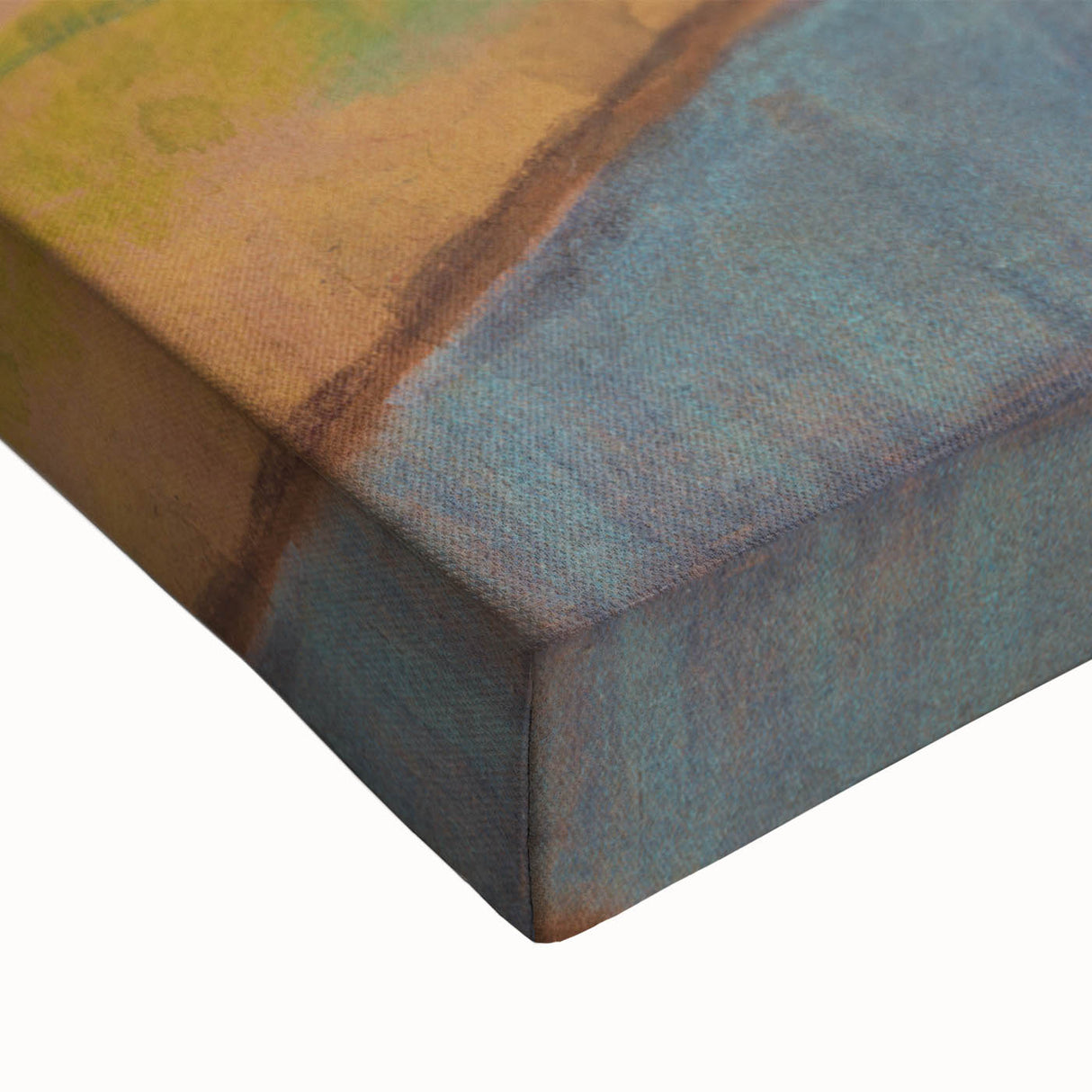 By the Village" Abstract Modern Art - Minimalist Wall Decor