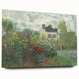 Artist's Garden in Argenteuil: Monet's Impressionist Floral Wall Art