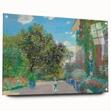 Artist's House at Argenteuil: Monet's Impressionist Garden Wall Art
