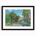 Artist's House at Argenteuil: Monet's Impressionist Garden Wall Art