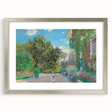 Artist's House at Argenteuil: Monet's Impressionist Garden Wall Art