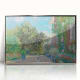 Artist's House at Argenteuil: Monet's Impressionist Garden Wall Art