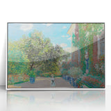 Artist's House at Argenteuil: Monet's Impressionist Garden Wall Art