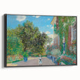 Artist's House at Argenteuil: Monet's Impressionist Garden Wall Art