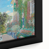 Artist's House at Argenteuil: Monet's Impressionist Garden Wall Art