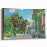 Artist's House at Argenteuil: Monet's Impressionist Garden Wall Art